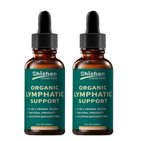 Gouttes de soutien lymphatique OEM - Mélange d'herbes 8-en-1 pour le drainage lymphatique et la détoxification immunitaire