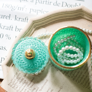 Vente en gros <span class=keywords><strong>de</strong></span> pots en verre vides pour bonbons et bougies, design tendance, avec couvercle - Product Image 4