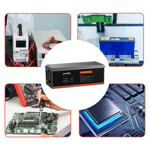 超長寿命 12.8V 300Ah LiFePO4 バッテリー インテリジェントBMS RV/太陽光発電蓄電/産業機器 - Product Image 2