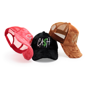 <span class=keywords><strong>Gorra</strong></span> de 5 Paneles de Fabricante con Logotipo Personalizado <span class=keywords><strong>Bordado</strong></span> en <span class=keywords><strong>3D</strong></span>, <span class=keywords><strong>Gorra</strong></span> de Camionero de Terciopelo Peludo con <span class=keywords><strong>Bordado</strong></span> - Product Image 2