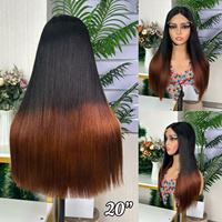 Peluca sin pegamento de cabello humano 100% virgen de alta densidad 12A 5*5 Vietnam SDD liso extremo brasileño súper doblemente estirado