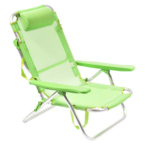 Sedia da Spiaggia in Alluminio GREEN SPIAGGINA PARIS 53x62x77 cm per il Tuo Prossimo Giorno al Mare - Product Image 1