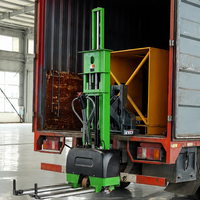 Gerbeur électrique autoporteur 1500 kg, conception portable pour le chargement de camions, haute efficacité et performance de levage stable