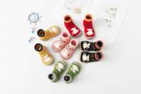 Chaussures souples pour bébé, chaussures chaudes absorbant les chocs, chaussures confortables pour nourrissons en intérieur