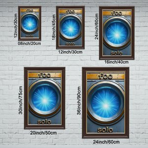 Cadre en bois grainé et doré 16x24 pour la citation « Dream Fearlessly » pour mur de <span class=keywords><strong>studio</strong></span> - Product Image 2
