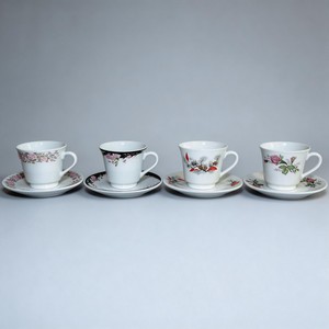 Nuevo Juego de Té de Porcelana, Tazas y Platillos de Té Económicos al por Mayor, <span class=keywords><strong>Marca</strong></span> HARVIT, Diseño Floral de Origen Hunan - Product Image 1