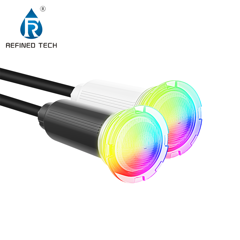 Refined Nicheless IP68 LED Pool Lights Replacement Cool White Color with APP Control 6ft/50ft/100ft/150ft Cable