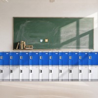 Casier intelligent moderne démontable pour colis, idéal pour le stockage de bagages, à prix abordable pour les écoles et les universités