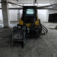 Minicargadora SHANTUI SSL75V-M con Motor Diésel Kubota, Control PLC, Cucharón de 0.5m, Peso Operativo de 4000kg, Alto Rendimiento