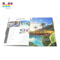 OEM Maßgeschneiderter Softcover-Broschüren-, Katalog- und Magazindruckservice
