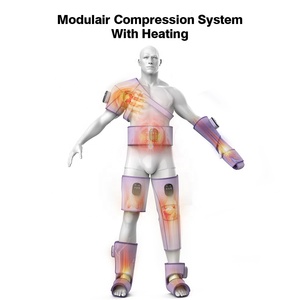 Masajeador de pies y piernas con compresión de aire caliente OEM <span class=keywords><strong>ODM</strong></span> con temporizador de vibración multinivel desmontable para terapia de alivio del dolor - Product Image 3