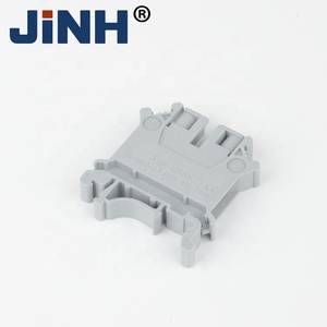 JINH UK6N DINレール端子台ワイヤー電気導体ユニバーサルコネクタネジ式接続端子台ブロック - Product Image 6
