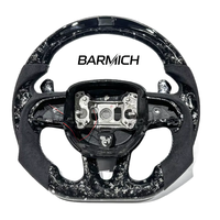 Barmich Leder RGB/SRT Lenkrad für Dodge Challenger Charger RT Durango SRT Scat Pack 392 Super Bee Jeep Tracker