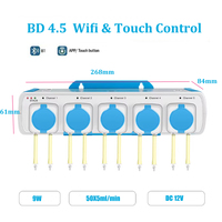 Pompe de dosage automatique pour aquarium Jebao Jecod Smart Doser MD-4.5 BD-4.5 avec contrôle par application Bluetooth pour récif corallien et aquarium de poissons
