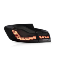Feux arrière LED Dragon Scale pour BMW Série 5 F10 2011-2017, clignotants séquentiels, ensemble de feux arrière modifiés