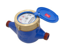 Compteur d'eau à cadran sec en laiton de classe B 1/2''-2'' IP68 OEM, compteurs multi-jets