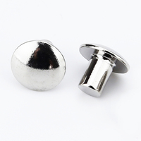 Rivets solides en acier inoxydable, diamètre 2,0 mm, tête ronde 3/8 po, classe 10, finition brillante, Guangdong Remaches