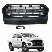 Accessoires 4x4 Marveland, calandre avant de remplacement en ABS noir mat pour Ranger PX3 XL XLT 2018-2020