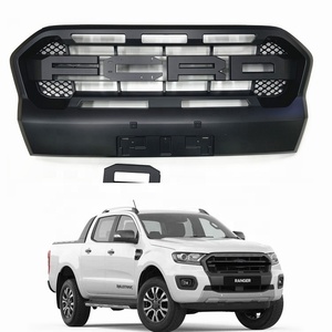 อุปกรณ์ตกแต่งรถยนต์ Marveland 4x4 กระจังหน้า ABS สีดำด้าน สำหรับ Ranger PX3 XL XLT ปี 2018-2020 - Product Image 1