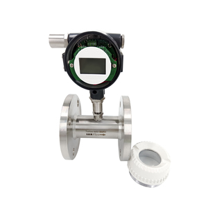 DN100 High Precision 1% 24VDC Stainless Steel <strong>316L</strong> FLANGE Type Liquid <strong>Turbine</strong> <strong>Flow</strong> <strong>Meter</strong> with Easy Install - Product Image 1