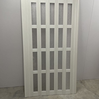 Conbest – porte pliante en plastique, haute qualité, usine, vente chaude, salle de bains, accordéon en verre, portes coulissantes en PVC