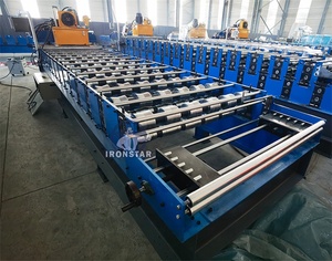 Nouvelle <span class=keywords><strong>machine</strong></span> automatique de formage de tuiles émaillées 2026, ligne de production de tôles de toiture en acier galvanisé, <span class=keywords><strong>machine</strong></span> de pressage de tuiles <span class=keywords><strong>à</strong></span> pignon - Product Image 3