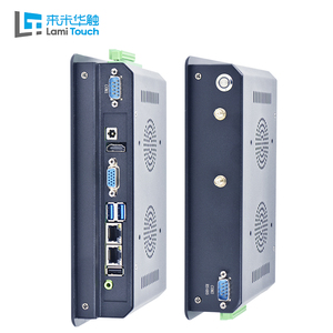 PC industriel 7 pouces sans ventilateur, Intel J1900 Quad Core, écran tactile capacitif, <span class=keywords><strong>Windows</strong></span> <span class=keywords><strong>10</strong></span>, 8 Go de RAM DDR3, 256 Go de SSD - Product Image 2