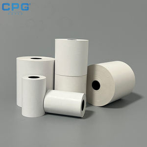 Factory Wholesale 80x80mm BPA Free Eco-Friendly Thermal <b>Paper</b> 55gsm Green Office Sustainable Receipt <b>Paper</b> Roll - Product Image 1