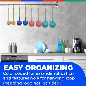 Silicone phần kiểm soát phục vụ thìa cần thiết dạ dày bỏ qua phải có spoodle chế độ ăn uống thực phẩm Đo muỗng giảm cân - Product Image 4