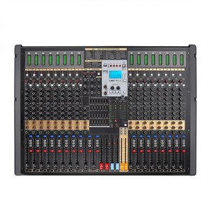 TFB-12 Professional HDT&amp;OEM 12-Channel USB Wired <strong>DJ</strong> <strong>Controller</strong> with Noise Cancelling 24-Effect DSP Audio Console Mixer - Product Image 6