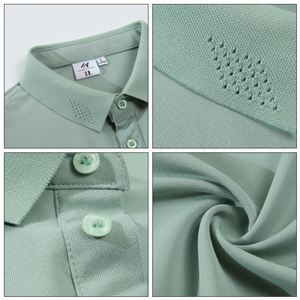 Vente flash - Polo de golf pour homme en plusieurs couleurs, t-shirt uni 100% polyester - Product Image 2