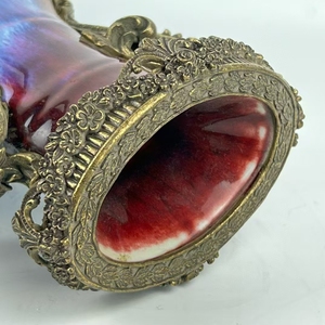 Jingdezhen ufficiale fornace vaso in ceramica ornamento asta palazzo antico vaso di porcellana vaso della dinastia Qing - Product Image 5