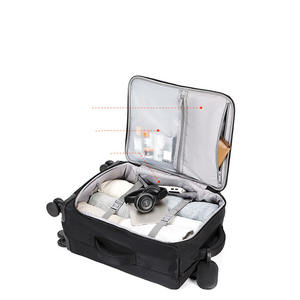 Valise pratique Valise à roulettes Valise <span class=keywords><strong>cabine</strong></span> femme 20 pouces <span class=keywords><strong>Sac</strong></span> en tissu <span class=keywords><strong>ultra</strong></span>-léger Valise mot de passe 24 pouces - Product Image 5