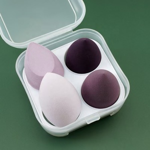 Esponja <span class=keywords><strong>de</strong></span> Maquillaje al por Mayor, Multicolor, Sin Látex, Textura Suave y Fina, Lavable en Seco y Húmedo, Esponja Cosmética - Product Image 1