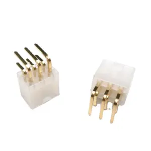 6pin fil bornes connecteur électrique prise pour Pcb/voiture/moto laiton femelle prise 3.5mm femelle et mâle connecteur voiture