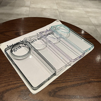 Étui rigide transparent en acrylique pour Huawei Mate 70 Pro/60 Pro+- Cadre en TPU souple Couverture complète Grande découpe Antichoc Anti-jaunissement