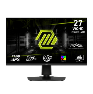 2025 New MSI Mag 275QPF X30 Màn Hình 27 Inch Màu Đen WqHD 300Hz IPS 0.5MS Chơi Game Màn Hình Cho Máy Tính Để Bàn Máy Tính - Product Image 1