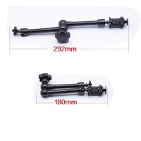 Kit de chariot coulissant professionnel pour caméras DSLR, hybrides et caméscopes avec bras magique de 11 pouces pour capturer des moments fluides