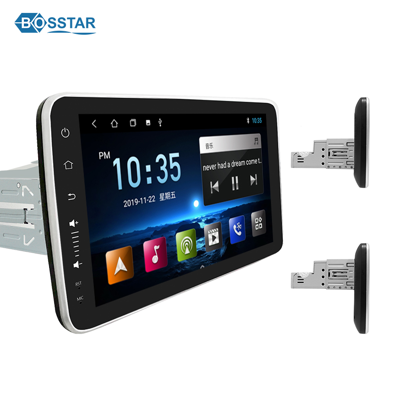 Автомобильная аудиосистема с Gps-навигацией, 10 дюймов, Android, Автомобильное видео Радио, Wi-Fi, BT, FM, аудио, универсальный автомобильный DVD-плеер