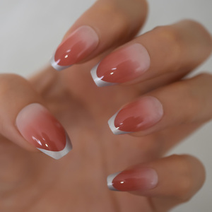 Puntas <span class=keywords><strong>de</strong></span> <span class=keywords><strong>uñas</strong></span> <span class=keywords><strong>postizas</strong></span> Ataúd Decoración hermosa <span class=keywords><strong>de</strong></span> alta calidad <span class=keywords><strong>para</strong></span> niña Bailarina mediana Ombre <span class=keywords><strong>Uñas</strong></span> <span class=keywords><strong>postizas</strong></span> francesas - Product Image 4