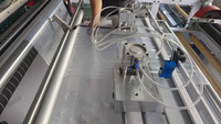 RQL-500 Driver Servo Komputer PP PE Shopping D Handle Bag Mesin Penyegel Samping