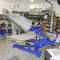 Máquina de Serigrafía Manual SPE-11TY 2025, la Más Vendida, de Alta Eficiencia y Duradera, para Impresión de Etiquetas y Tubos de un Solo Color, 22*18 Pulgadas, con Certificación CE
