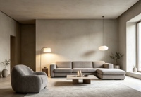 Fauteuil de salon moderne et durable de qualité supérieure, réglable, avec structure en bois et revêtement en polyester, pour la maison, le bureau et le salon