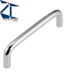 Poignées rondes modernes chromées professionnelles avec revêtement en caoutchouc pour cuisine, chambre, bureau, salle de bain, <span class=keywords><strong>poignée</strong></span> de porte de chambre - Product Image 2