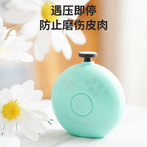 Mini Electric Nail <b>File</b> For Children And Babies Automatic Trimmer Green Reusable Everyday Home Use - Product Image 1