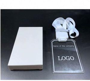 Lanières en acrylique lumineuses personnalisées avec logo, porte-badge et carte lumineuse pour promotions – Meilleures ventes - Product Image 5