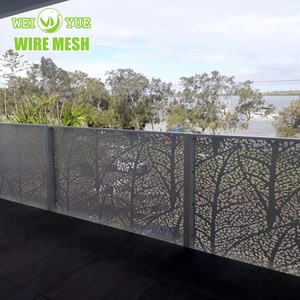 Mỏng Hoa cắt laser hàn tấm trang trí đục lỗ chống ăn mòn Độ dày tùy chỉnh cho nội thất cổ điển - Product Image 5