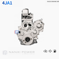 Mesin Blok Pendek Baru 4JA1 2.5L Diesel Euro 3 Emisi 66kW untuk Truk Ringan ELF Pickup
