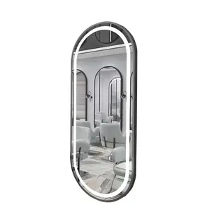 Yicheng Beauty best selling products hair salon mirrors hair styling mirrors salon mirror with light with good service