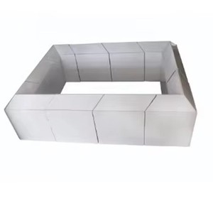 Bloque de plomo entrelazado anti rayos X, apilable, para protección radiológica en paredes de radiología. - Product Image 5
